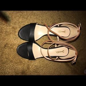 Black and brown Heels